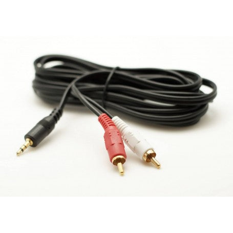 Cablu Audio Jack 3,5mm Tata - 2 Rca Tata, 5m