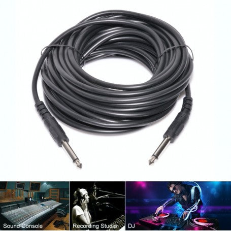 Cablu Audio Jack 6,3mm Tata - Tata, 3m