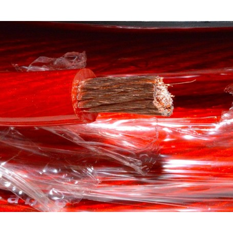 Cablu Auto de Putere Rosu CU+AL 8GA 6,7mm 25m/Rola
