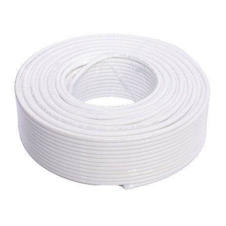 Cablu Coaxial TV RG6U 75OHM Cupru Rola 100M