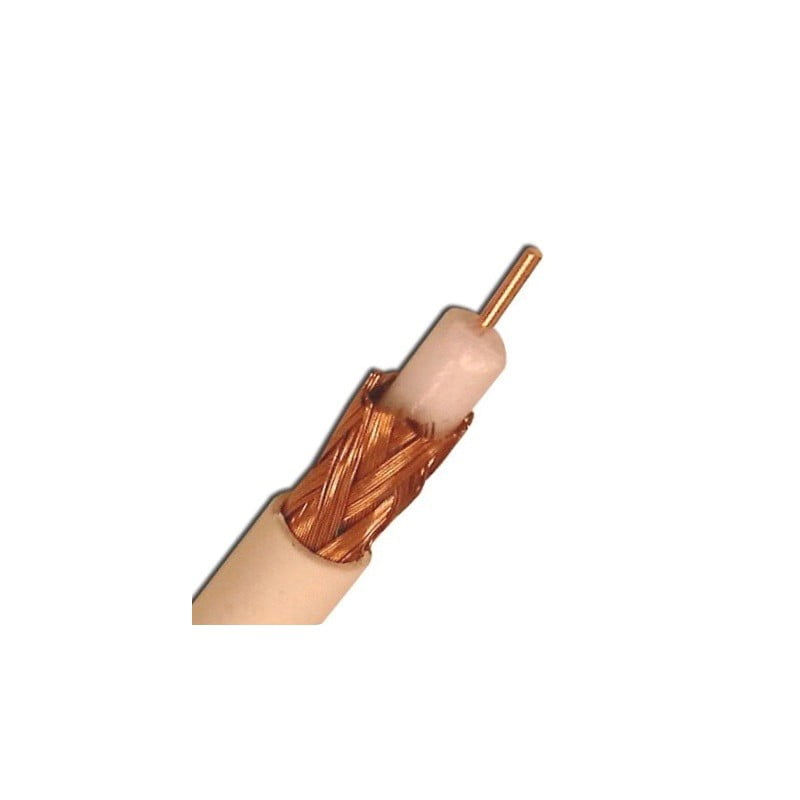 Cablu Coaxial TV RG6U 75OHM Aliaj-Cuprat Rola 100M