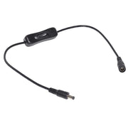 Cablu DC 2,1x5,5mm, cu Intrerupator , 50cm
