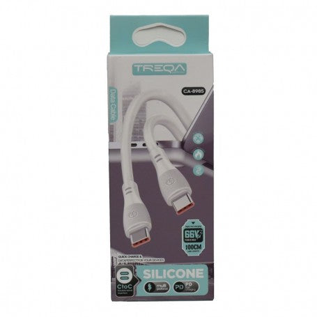 Cablu de Date Siliconat Tip C / PD-PD 100cm CA-8985