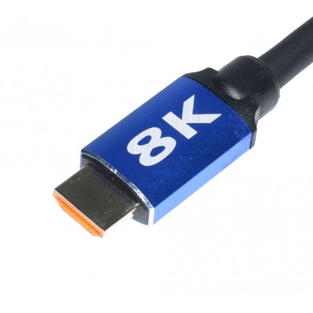 Cablu Hdmi HDTV 8K 2,1V, 1,5M, Verde/Negru, ElectroAZ