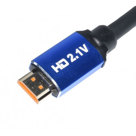 Cablu Hdmi HDTV 8K 2,1V, 1,5M, Verde/Negru, ElectroAZ