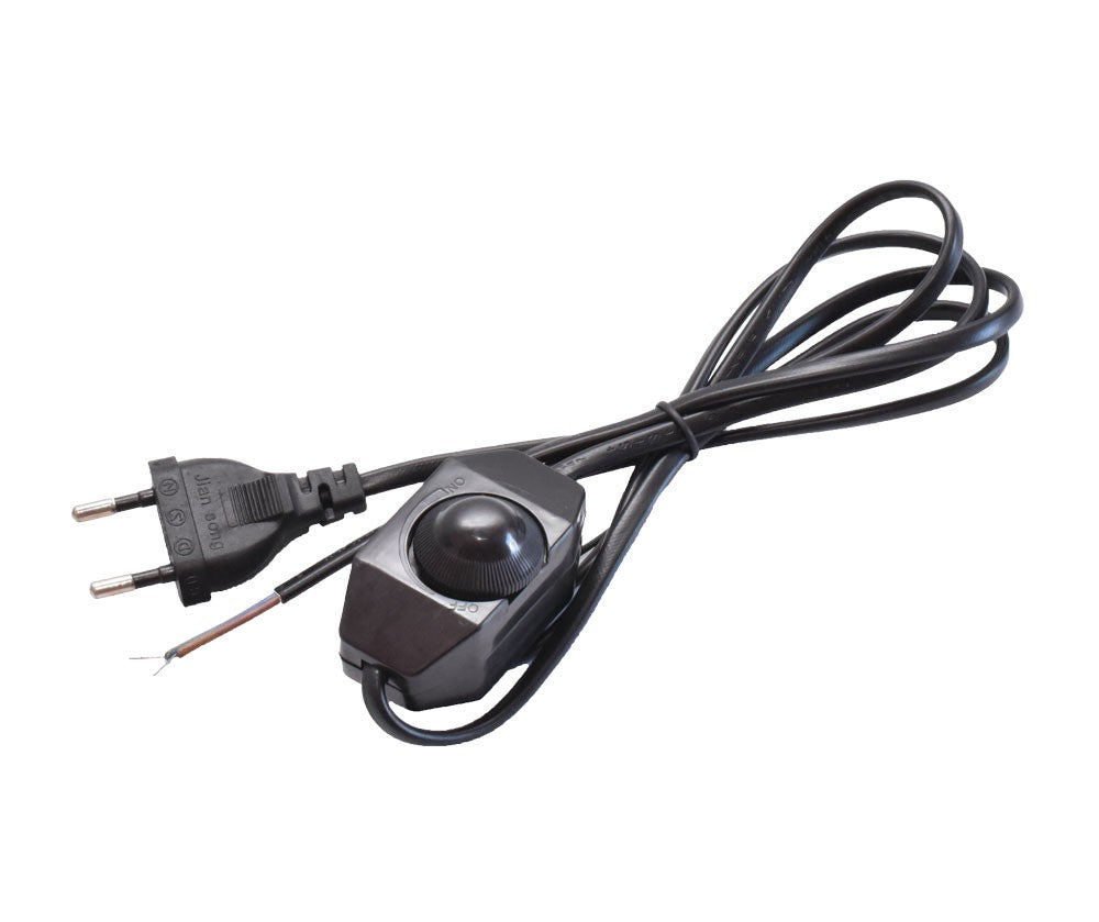 Cablu Negru cu Stecher si Variator 1,5m*2*0,5m2