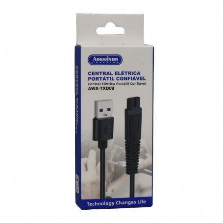 Cablu USB cu mufa RC mica pentru Masina de Tuns - Ras / TXD09