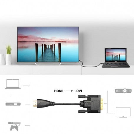 Cablu Video HDMI la DVI D 24+1, 3m
