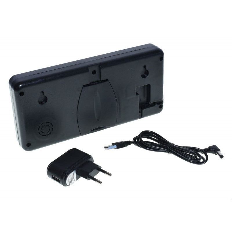 Ceas Digital, Display Led Alb, Alarma