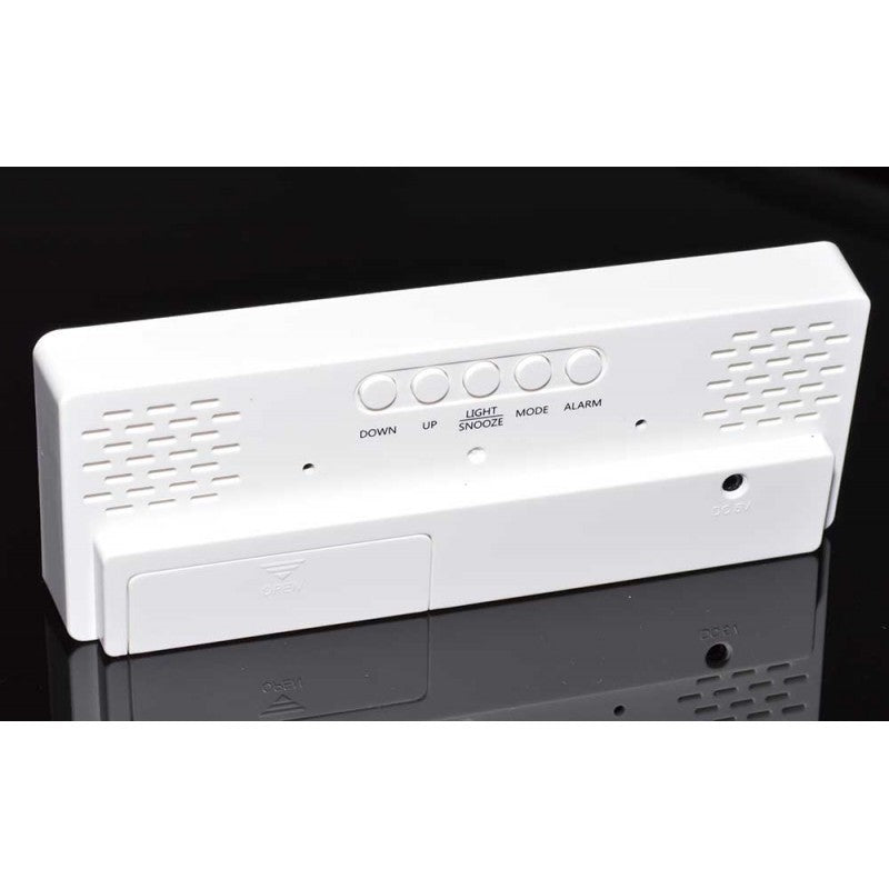 Ceas Digital Oglinda, LED Rosu, Alarma