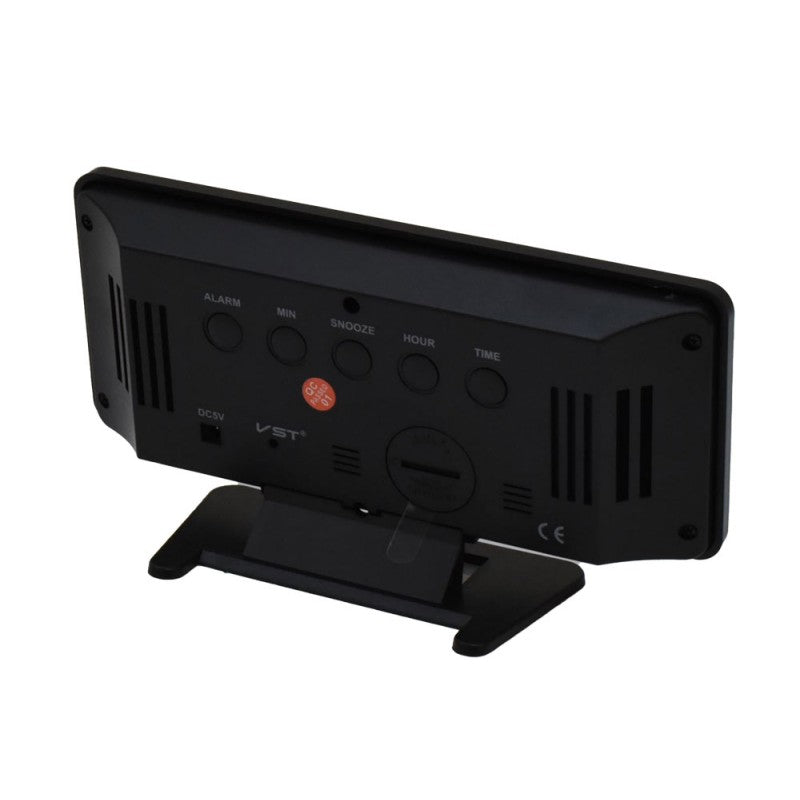 Ceas Digital de Camera cu Alarma si Led Alb, Alarma, VST-888