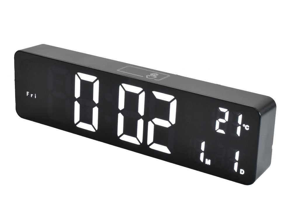 Ceas Digital DS-6625 Negru cu Led Alb