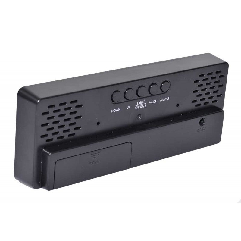 Ceas Digital Oglinda, LED Verde, Alarma