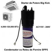 Condensator cu Releu de Pornire, Starter de Aer Conditionat AC-SPP5 / 4000-120000BTU