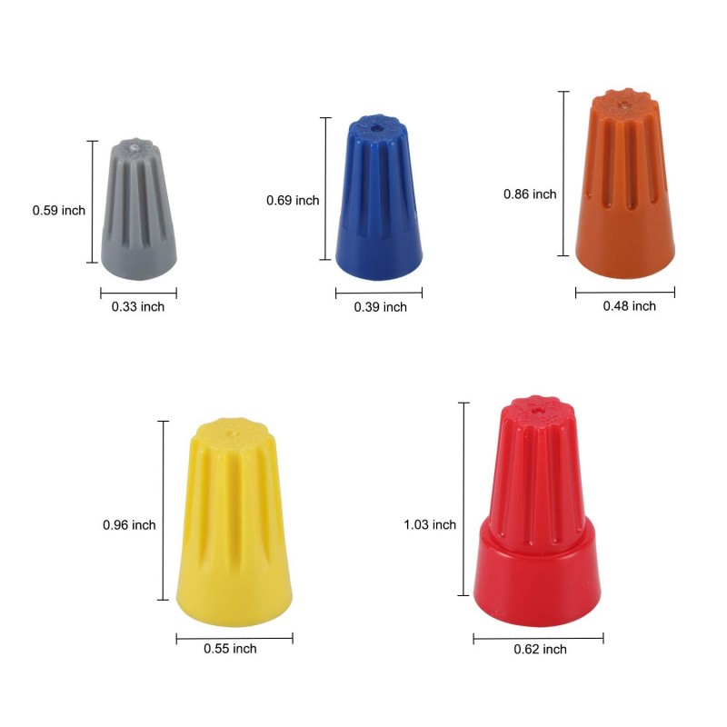 Conector Rapid Terminal prin Infiletare pentru Fire, 102buc / Set