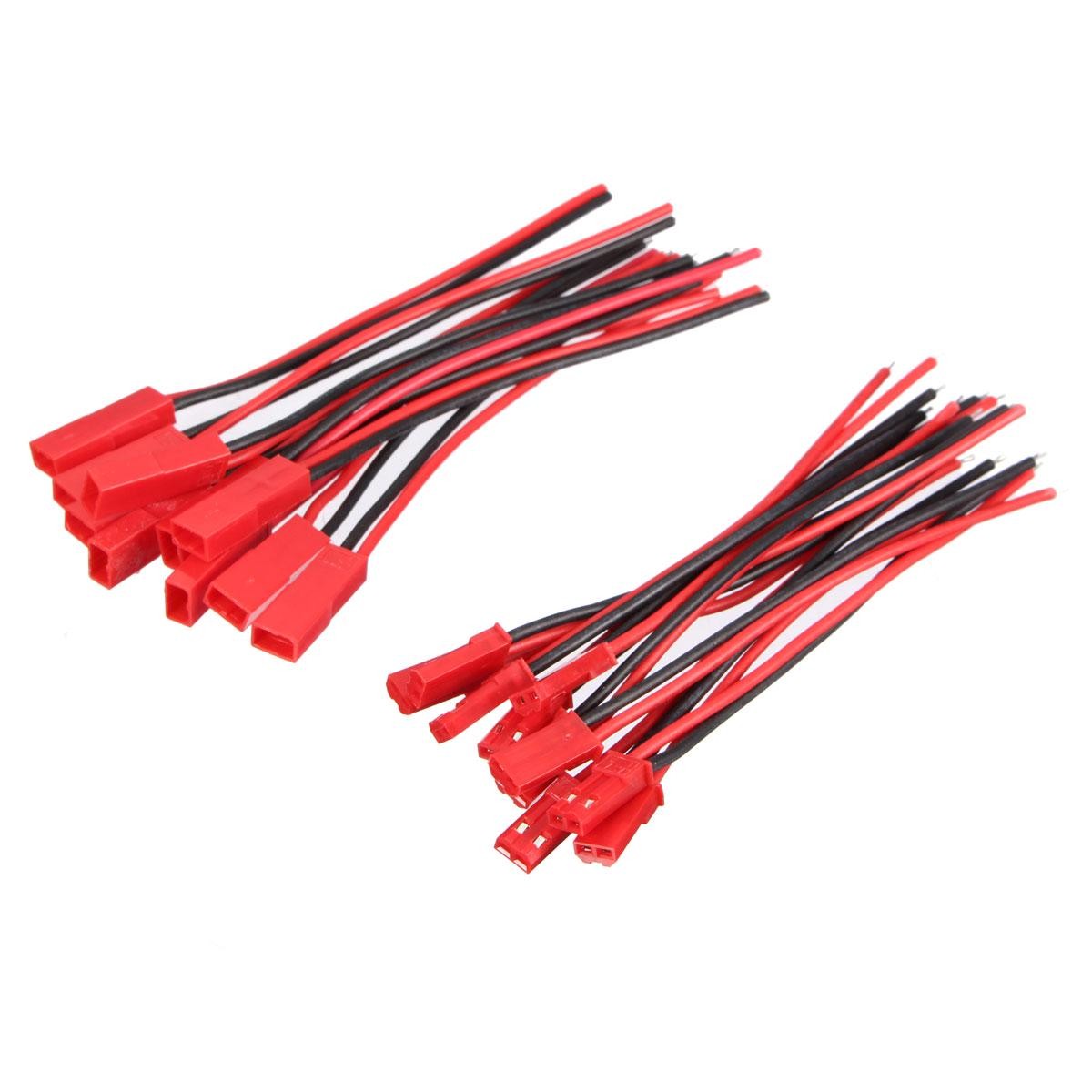 Set 10 Perechi Conectori JST 2 Fire, AWG-22/Mama-Tata