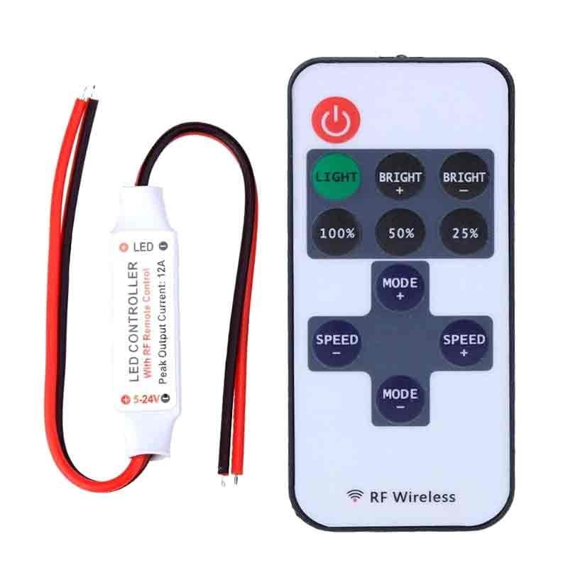 Controller Banda Led Monocolora RF Wireless