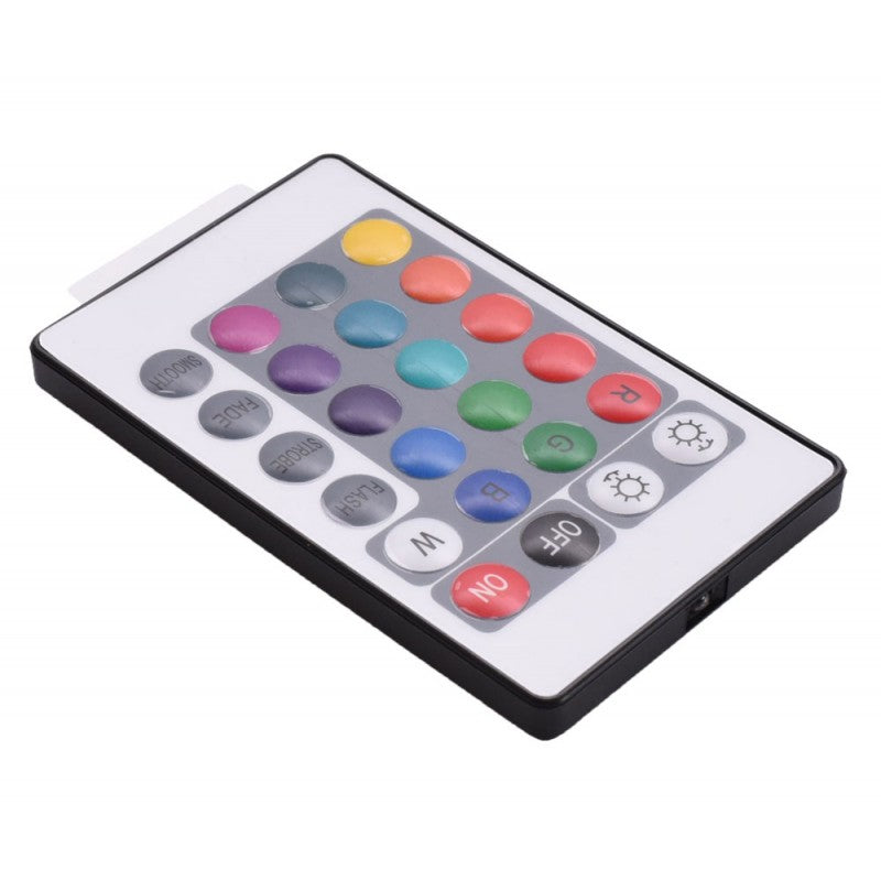 Controller Led RGB 12-24V Metal 24 Taste