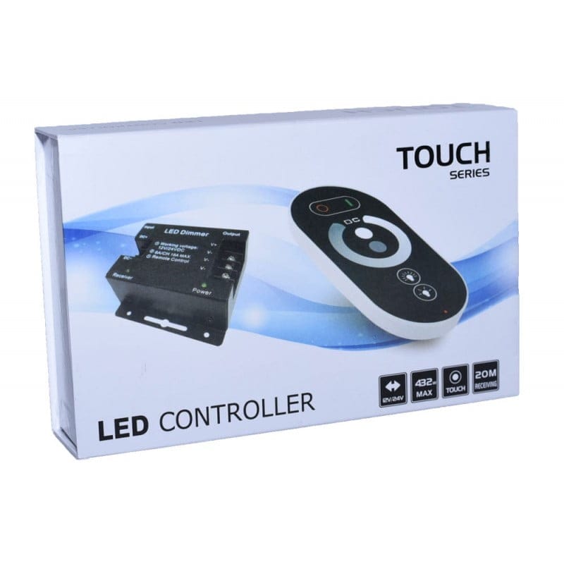 Controller Led Monocrom, Touch, 12V/24V