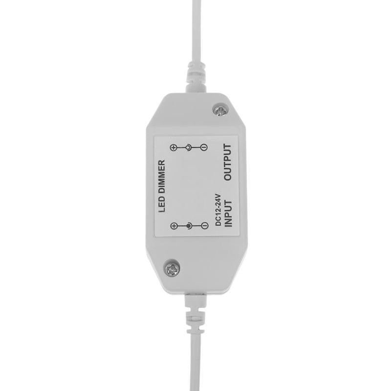Dimmer Intrerupator Alb, Mufa DC 2,1mm