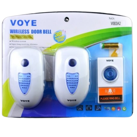 Sonerie Wireless Dubla 150m/220V Voye