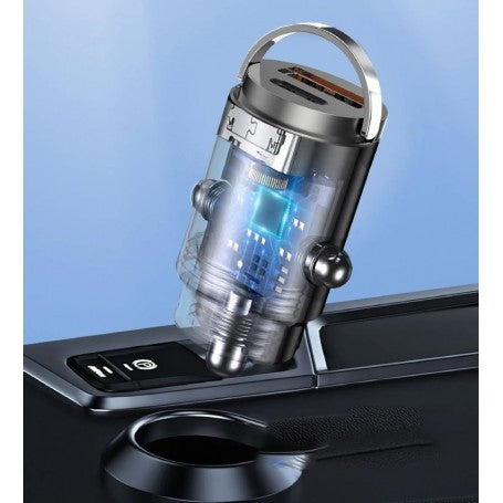 Incarcator Auto Slim Tip C Fast / Usb-PD - 100W-CC-326