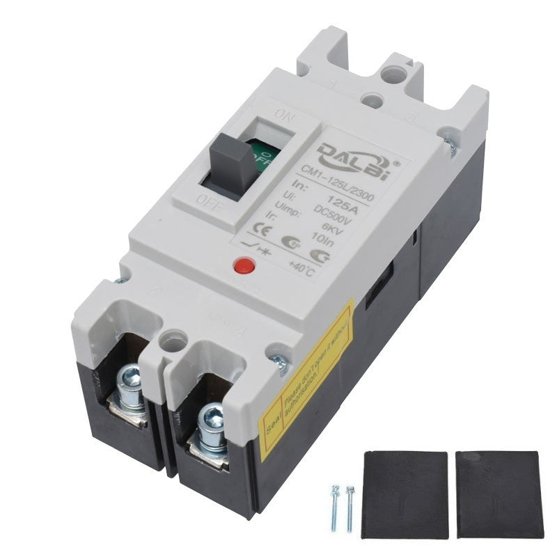 Intrerupator de Circuit Solar MCCB 2P-125A / 500V DC