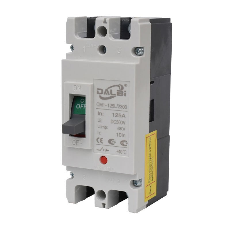 Intrerupator de Circuit Solar MCCB 2P-125A / 500V DC