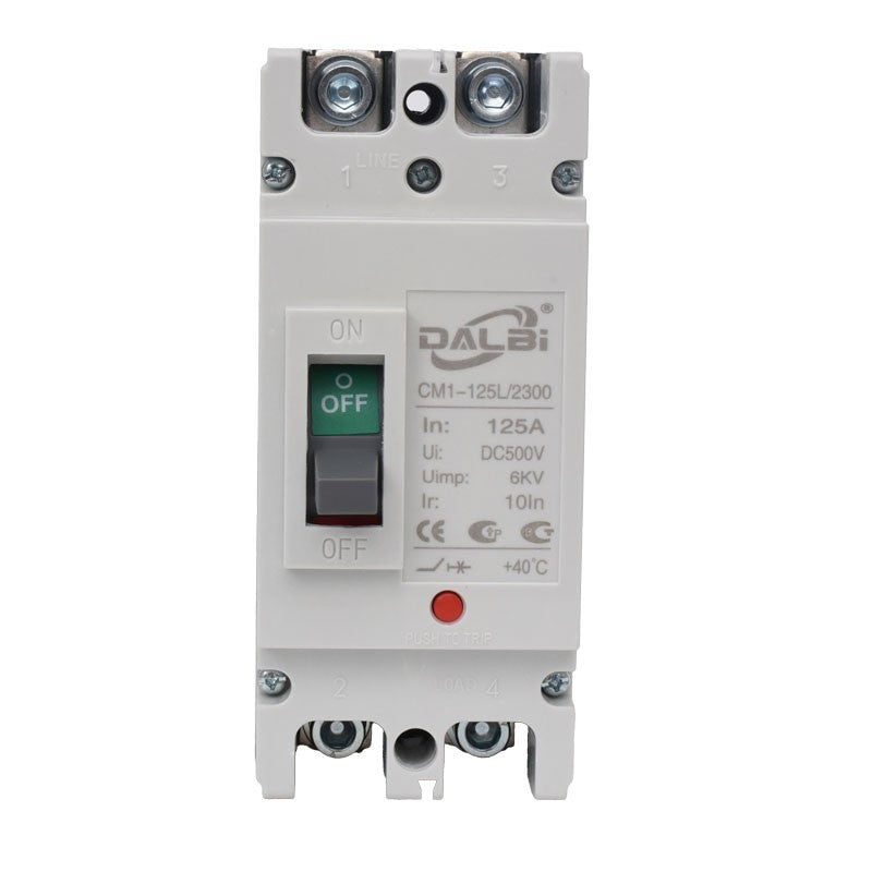 Intrerupator de Circuit Solar MCCB 2P-160A / 500V DC