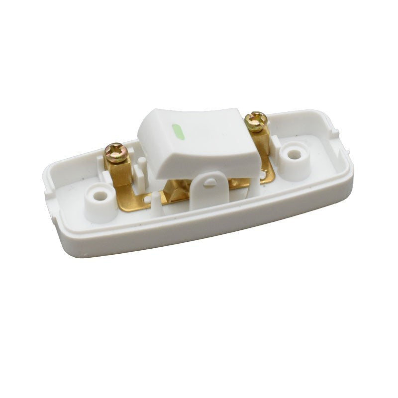 Intrerupator pe Fir 10A / 250V Alb