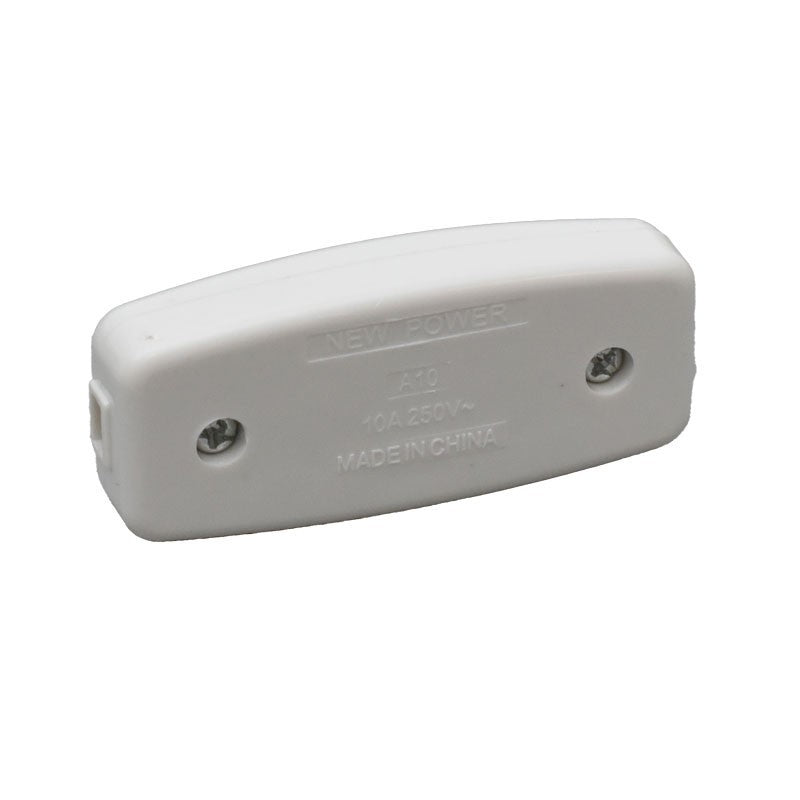 Intrerupator pe Fir 10A / 250V Alb