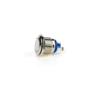 Intrerupator Push Metalic 19mm Fara Retinere 220V
