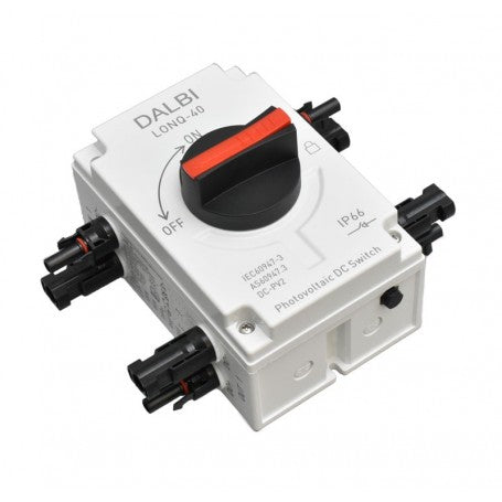 Intrerupator Sistem Solar Fotovoltaic DC 1200V / 32A - Conectori 4 x M20