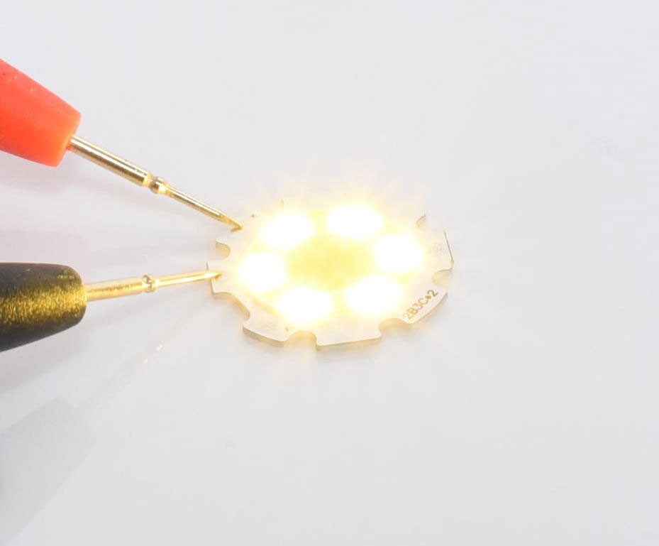 Led Cob 28mm - 5W, Lumina Cald/Rece