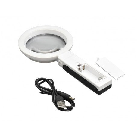 Lupa de Marit 8x65mm cu Lumina, Suport si Alimentare / TH-7020B