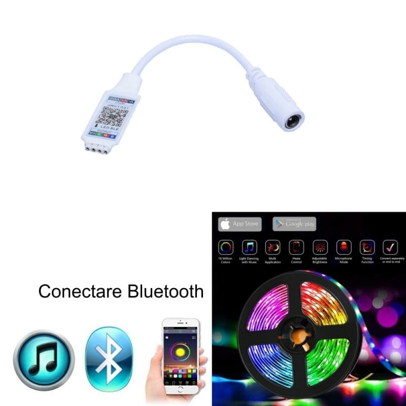Mini Controller LED Bluetooth RGB