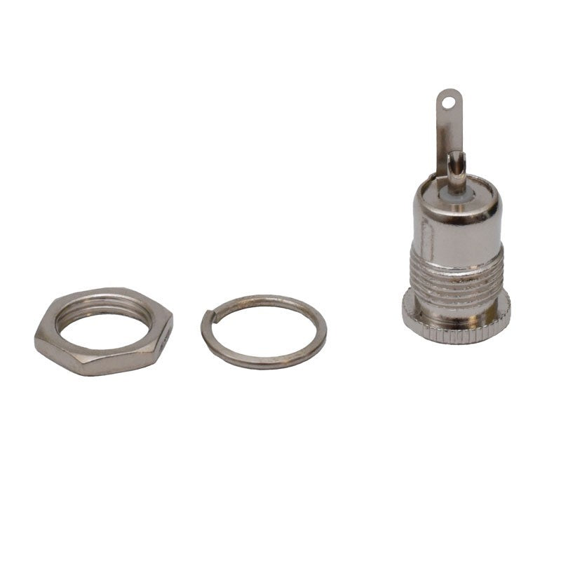 Mufa de Alimentare DC 2,1mm Mama de Metal / Aplicata