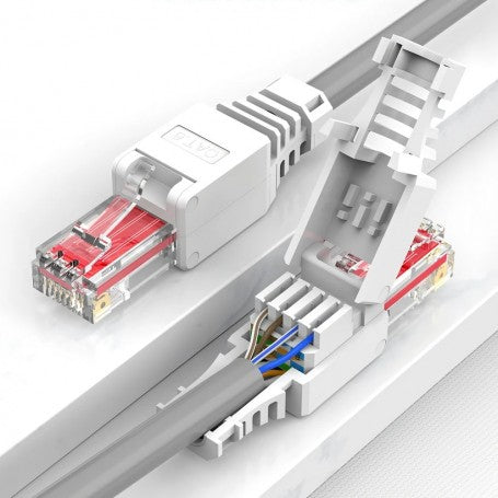 Mufa RJ45 CAT 6 - UTP de Plastic / Fara Sertizare