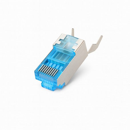 Mufa RJ45 S/FTP CAT 7 CUT Albastru cu Ecranare Metalica - 50Buc/Set