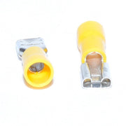 Papuc Electric Pentru Izolat Mama Galben 6,3MM 100B/Punga