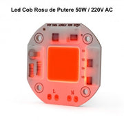 Pastila Led Cob 50W cu Lumina Rosie, 220V AC  / XSY-5454