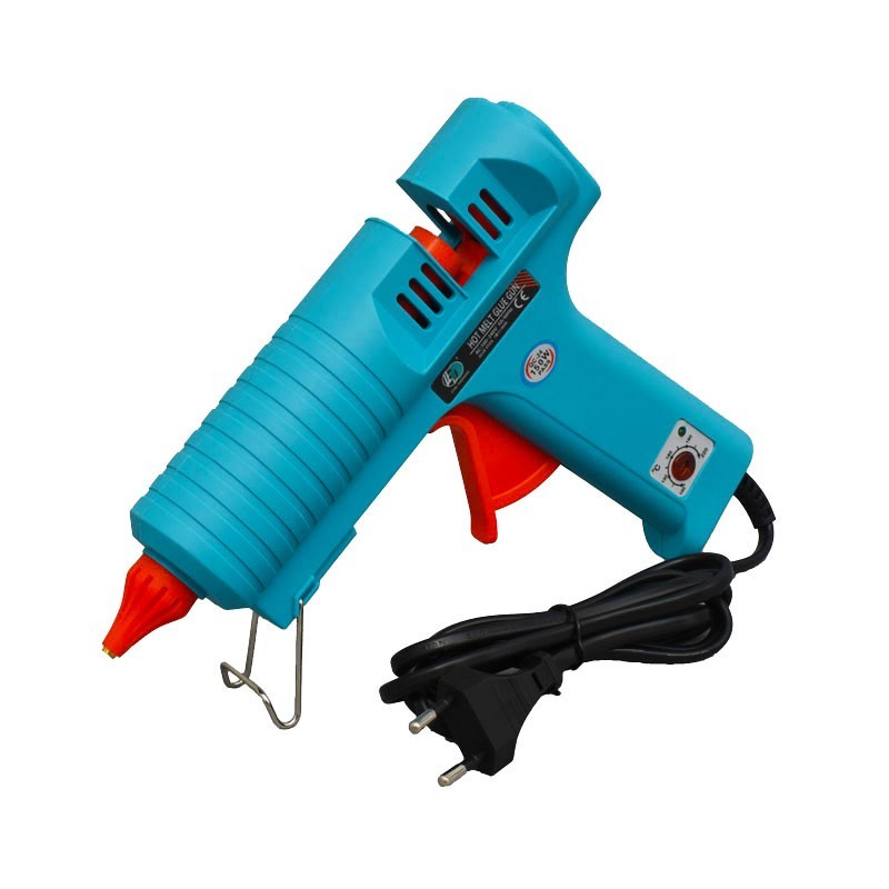 Pistol de Lipit 150W cu Temperatura Reglabila 100-220 Grade cu Bara Silicon 11mm / HJ019