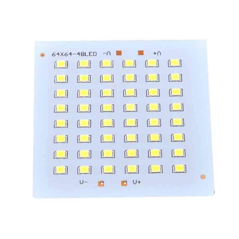 Placa cu Leduri Tip SMD 64 X 64 X 48 Buc 12V / Putere 20W