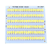 Placa cu Leduri Tip SMD 75 X 75 X 120 Buc 12V / Putere 100W