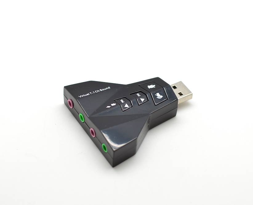 Placa de Sunet pe USB , Dubla 7 in 1