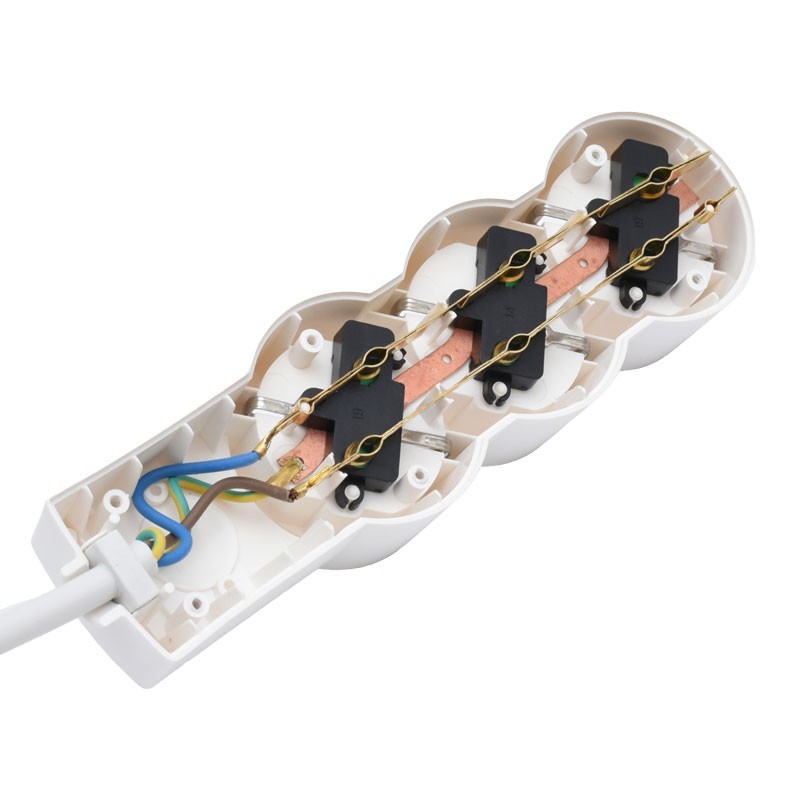 Prelungitor Electric 3 Prize si Protectie Copii, Cablu 3x1mm / 10m