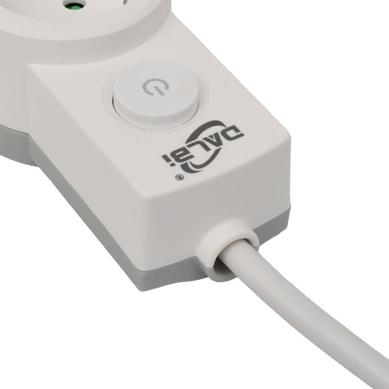 Prelungitor Electric cu Intrerupator, 4 Prize si Protectie Copii, Cablu 3x1mm / 1,5m