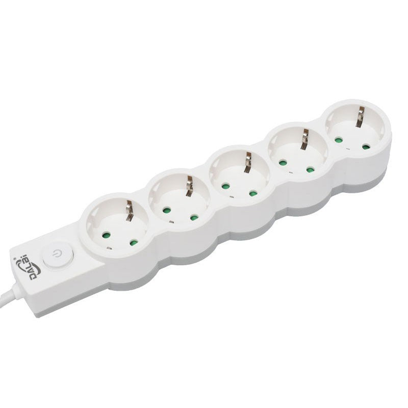 Prelungitor Electric cu Intrerupator, 5 Prize si Protectie Copii, Cablu 3x1mm / 1,5m