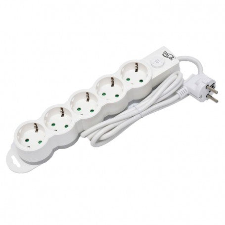 Prelungitor Electric cu Intrerupator, 5 Prize si Protectie Copii, Cablu 3x1mm / 5m