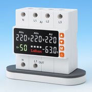 Protector Automat Trifazat 63A - ATS, Comutator Automat de Transfer cu Faza Prioritara / LGX3-1-63A
